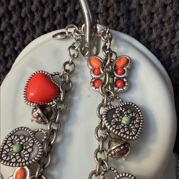 Brighton Silver Necklace, Bracelet & Earrings Set 290 - Picture 5 of 10